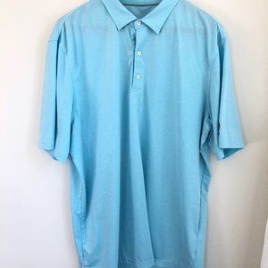 johnnie-O Light Blue Polo Shirt
